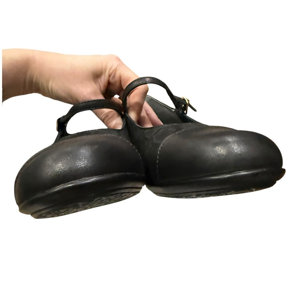 SAS Isabel Mary Jane Kitten Heels Women 10.5 Black Leather Comfort Work Pumps - Picture 10 of 16